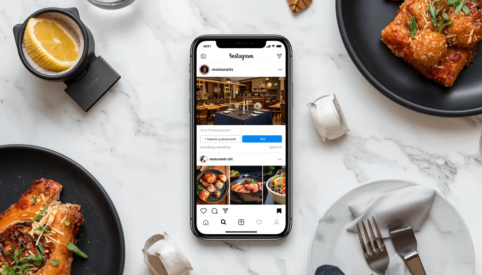 Link na bio do Instagram para restaurante: como montar do zero